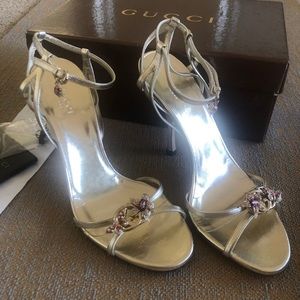 Tom Ford Gucci Jeweled Strap Heels - Rare